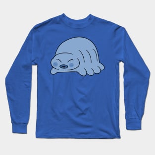 Blue Waterbear Long Sleeve T-Shirt